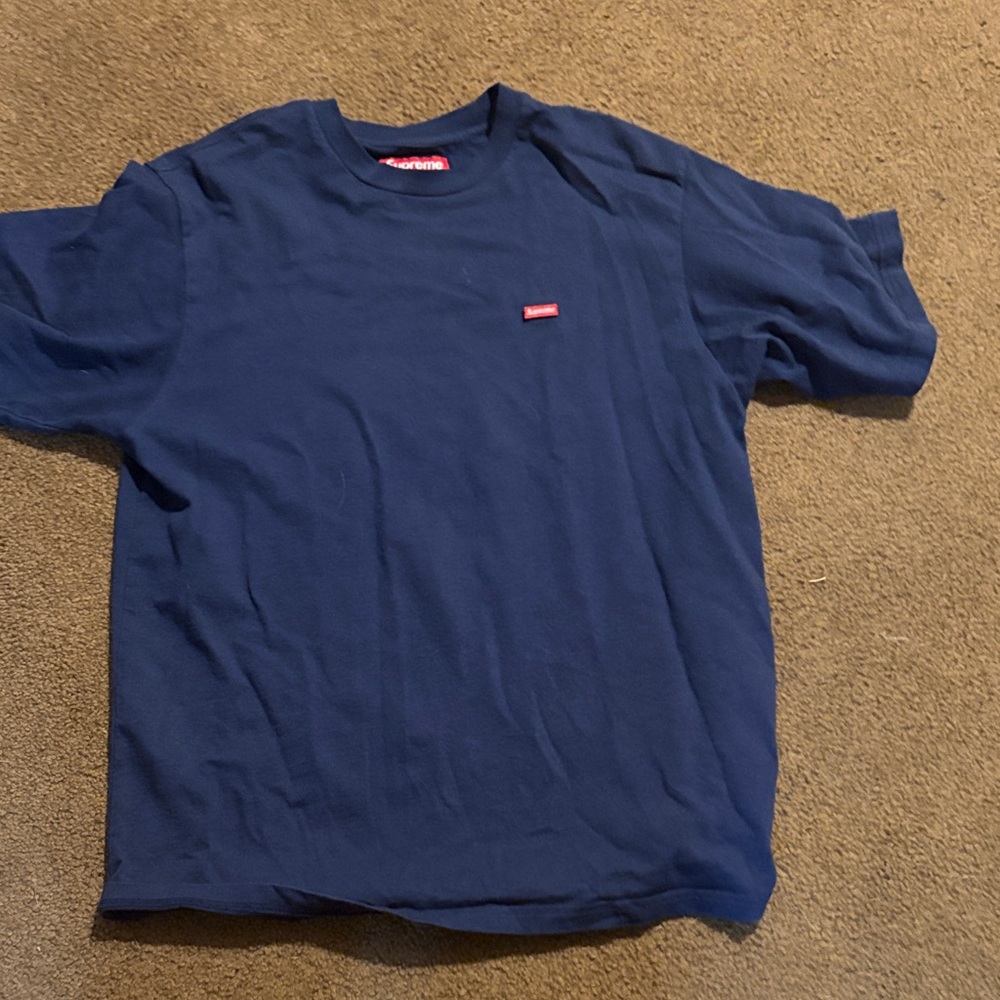 Supreme Classic Blue Short Sleeve Tee